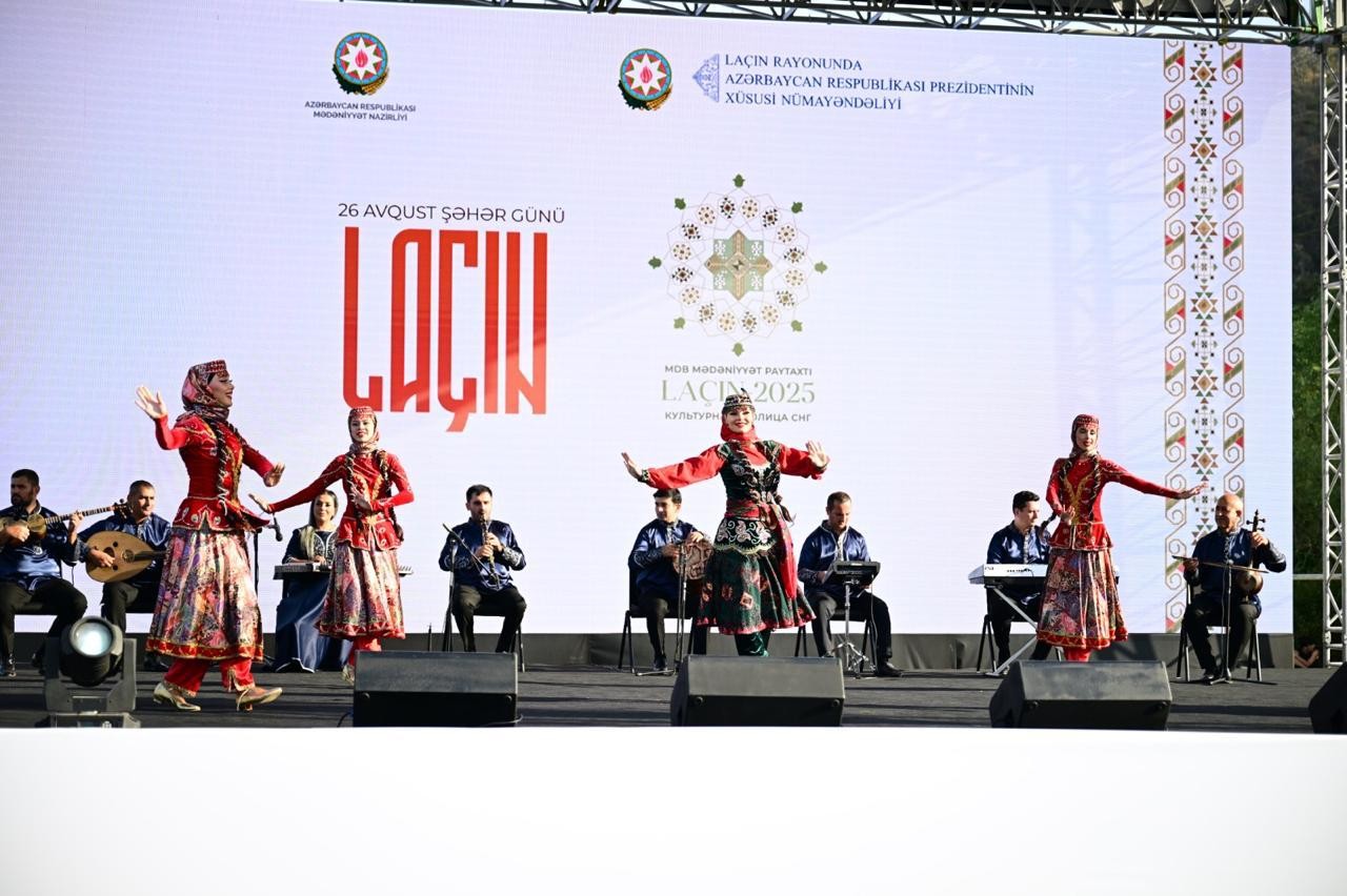 Laçın Şəhəri Günü münasibətilə möhtəşəm konsert oldu - FOTOLAR